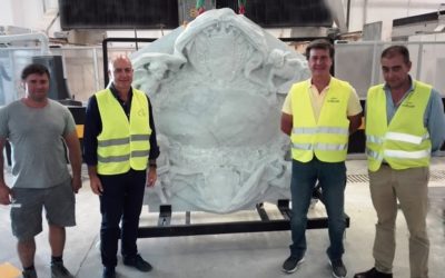CuellarStone realiza el monumento funerario para la Duquesa de Alba