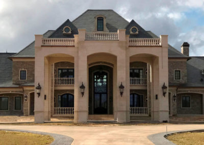 CASA EN TEXAS EN PIEDRA NATURAL