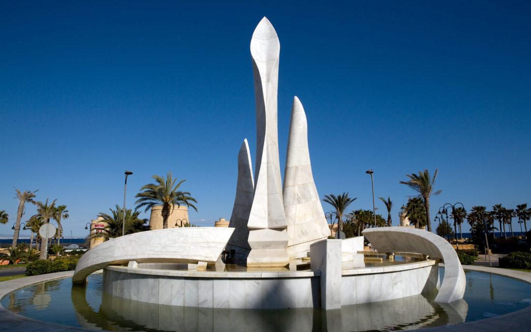 Mármol Blanco para interiores y exteriores