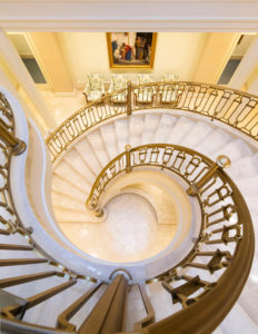 escalera templo mormon