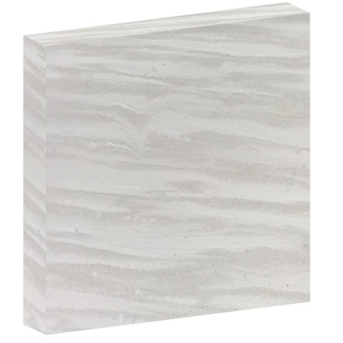 Caliza blanca veta gris