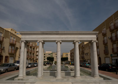 Fuente en Blanco Macael